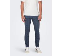 Uomo O&S Pantaloni di stoffa Chino Business Pantaloni a scacchi di stretch ONSMA