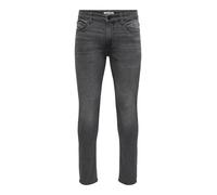 Uomo O&S Slim Fit Jeans Pantaloni Basic Stoned Washed Denim ONFLEX NUOVO