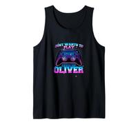 Uomo OLIVER - LEVEL UP con Controller: VUOLE SOLO GIOCARE Canotta
