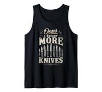 Uomo Oops I Bought More Knives - Men's Sarcastic Hunter Hobby Canotta