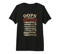 Uomo Oops I Bought More Knives - Men's Sarcastic Hunter Hobby Maglietta Premium