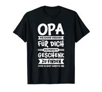 Uomo Opa das perfekte Geschenk Opa Großpapa Maglietta