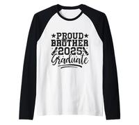 Uomo Orgoglioso fratello 2025 Classe di laurea del 2025 Maglia con Maniche Raglan