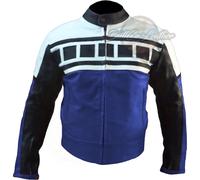 Uomo Originale Vera pelle di Mucca Motociclista Motocicletta per Moto Giacca Ce