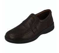 Uomo Padders Slip On Leather Scarpe Leo G/H