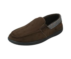 Uomo Padders Slip On Memoria Schiuma Pantofole " Stan "