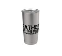 Uomo padre della sposa I Loved Her First Marriage Wedding Bicchiere termico in acciaio inox doppia parete