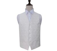 Uomo Paisley Sposo Cerimonia Sera Formale Lavoro Gilet - Misura 91.4cm - 127cm