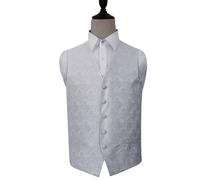 Uomo Paisley Sposo Cerimonia Sera Formale Lavoro Gilet - Misura 91.4cm - 127cm