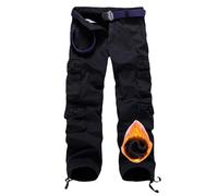 Uomo Pantaloni Cargo, Inverno all'aperto Escursionismo Pantaloni, Pantaloni Tattici, Pantaloni Softshell Termico