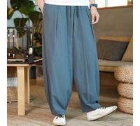 Uomo Pantaloni Casual Stile Cinese Pantaloni Bloomers Kung Fu Formazione