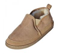 Uomo Pantofole IN Pelle Di Agnello Vincent Caldo Confortevole Scarpe Pelliccia