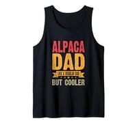 Uomo papà Alpaca Come Un papà Normale ma più Figo Canotta