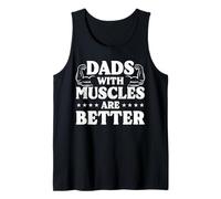 Uomo papà con i Muscoli Sono Meglio Divertente Forte Padre Allenamento papà Canotta