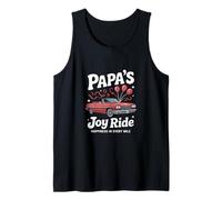 Uomo Papa's Joy Ride Happiness in Every Mile Design Dad Father's Canotta