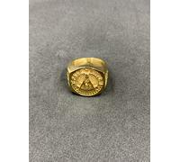 Uomo Past Master Gradi Massonico Argento Anello York Rite Massoneria Ring