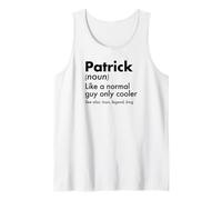 Uomo Patrick Like A Normal Guy Only Cooler Legend King Nome Canotta