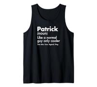 Uomo Patrick Like A Normal Guy Only Cooler Legend King Nome Canotta
