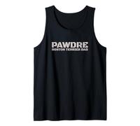 Uomo PAWDRE - Boston Terrier Dad. Funny Dog Dad Father Doggo Canotta