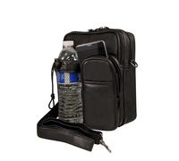 Uomo Pelle a Tracolla Borsa Messenger Valigetta Cartella Borsa Compressa