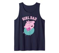 Uomo Peppa Pig Daddy Pig Girl Dad Canotta