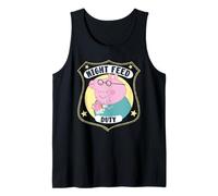 Uomo Peppa Pig Daddy Pig Night Feed Duty Canotta