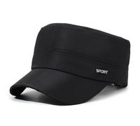 Uomo Piatto Top Cappello Estate Outdoor Regolabile Baseball Camionista da Pesca
