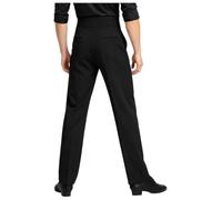 Uomo Piazza Latina Moderna Pantaloni Ballo Ad Alta Vita Formali Nero XL