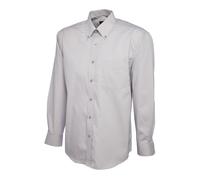 Uomo Pinpoint Oxford Weave T-Shirt Colletto Formale