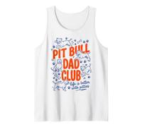 Uomo Pit Bull Dad Club Canotta