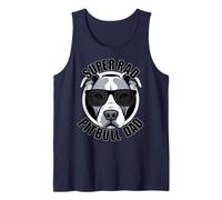 Uomo Pitbull Dad Funny Dog Father Canotta