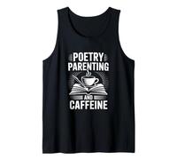 Uomo Poesia Genitorialità e caffeina - Scrittura amante festa del papà D Canotta