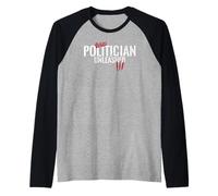 Uomo Politico Selvaggio scatenato Come Una Bestia Maglia con Maniche Raglan