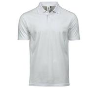 Uomo Polo Maglietta Maglia Bio Misto Cotone Nero 60C XS - 5XL TeeJays
