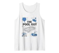 Uomo Pool Guy Design per Pool Boy e Pool Cleaner Canotta