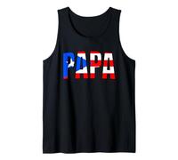 Uomo Porto Rico Papa Padre PR Latino Regalo Canotta