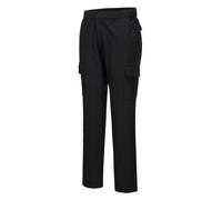 Uomo Portwest Slim Fit Elasticizzato Stile Militare Lavoro Pantaloni 6 Tasche,
