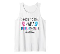 Uomo Presto sarà Papa 2026 Caricamento Annuncio di Gravidanza 2026 Canotta