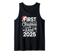 Uomo Primo Natale da papà 2025 Nuovo papà 2025 Canotta
