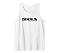Uomo Proud Boston Terrier Dad Dog Lover Apparel Canotta