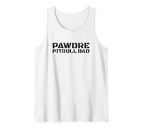Uomo Proud Pitbull Dad Dog Owner Apparel Canotta