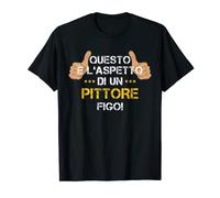 Uomo Questo é l'aspetto di un Pittore figo! Maglietta