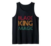 Uomo Ragazzi Black African King Magic, Cool Black King Magic Canotta