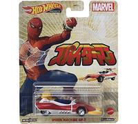 Uomo Ragno Die Cast Modellino Auto SPIDER MACHINE GP-7 Scala 1:64 6cm Hot Wheels GRL76