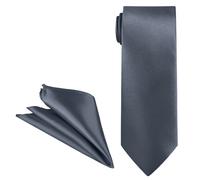 Uomo Raso Cravatta Tasca Quadrato Set Festa Matrimonio Formale Fazzoletto Regalo