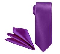 Uomo Raso Cravatta Tasca Quadrato Set Festa Matrimonio Formale Fazzoletto Regalo
