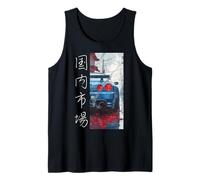 Uomo Retro JDM Drift Tuning Car per gli amanti del mercato interno del Giappone Canotta