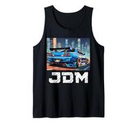Uomo Retro JDM Giapponese Drift Race Tuned Car Tokyo Skyline Regalo Canotta