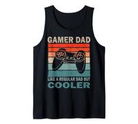 Uomo Retro vintage Video Games Dad Gamer Lover & Fan Father's Day Canotta