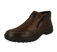 Uomo Rieker 03352 Caldo Foderato Largo Fit Stivali Caviglia
